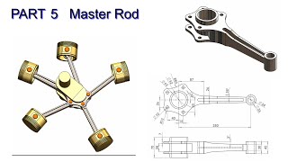 Famous ⚡Solidworks Tutorial#49 | Design and motion analysis | Master rod. Wealth
