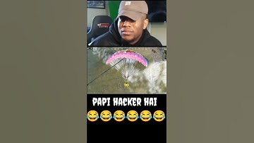 Papi hacker hai tu 🤣 wait for funny moments 🤣 #pubgshorts #bgmi #funnyvideos