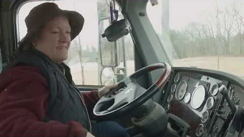 What It's Like to Drive a Log Truck as a Woman