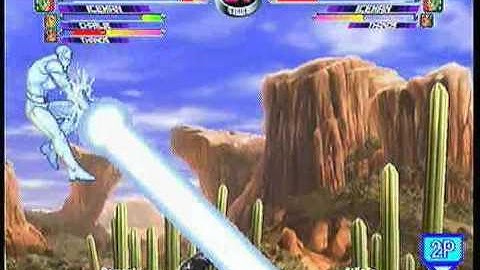 MvC2: Icebeam blocks Icebeam