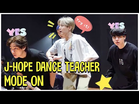 BTS J-Hope Dans Öğretmeni Modu Açık