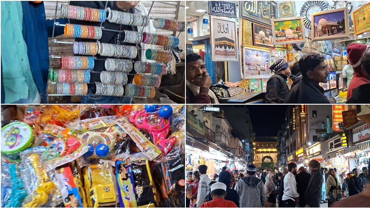 Ajmer me lagne vaala roz raat ko is baazar me bohot hi kam dam me sab kuchh milta hai