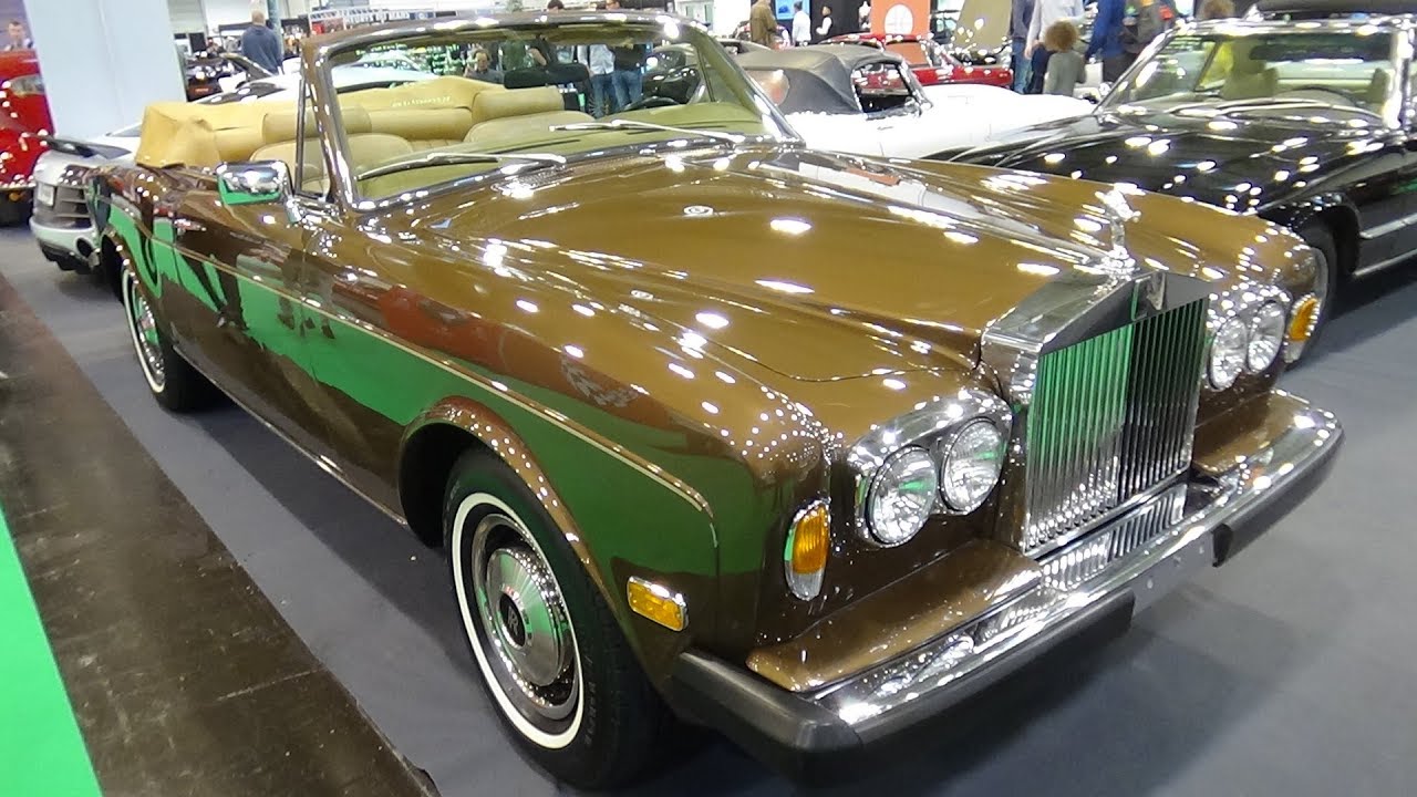 1981 Rolls Royce Corniche Convertible Exterior And Interior