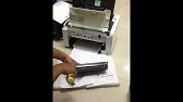 Hp Laserjet Pro 200 Color M251n Print Quality Problem Test Page Print Youtube