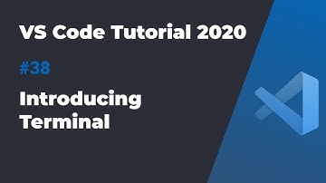 VS Code入门教程2020 #38 Terminal的使用方式与技巧