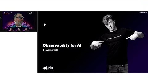 Tech Talk - Splunk Observability for AI