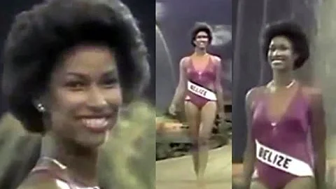 Miss Belize Makes Semifinals at Miss Universe 1979