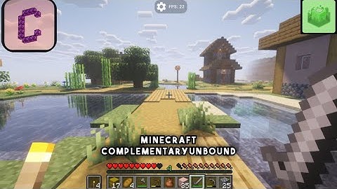 VIVO V40 [SNAPDRAGON 7 GEN 3] 🔥 COMPLEMENTARY UNBOUND SHADER TEST ✅  #minecraft #shaders 