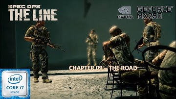 Spec Ops The Line - Chapter 09 | The Road | No commentary | Acer Swift 3 Game Play