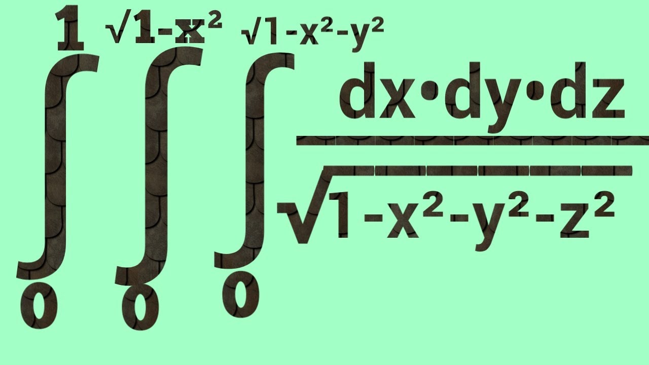 Calculating integral by changing Rectangular to spherical coordinate