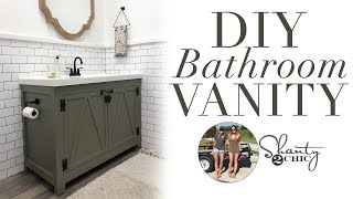 Diy Bathroom Vanity You, 48 Inch Bathroom Vanity With Top Under 500