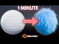 Create furhair in blender in 1 minute
