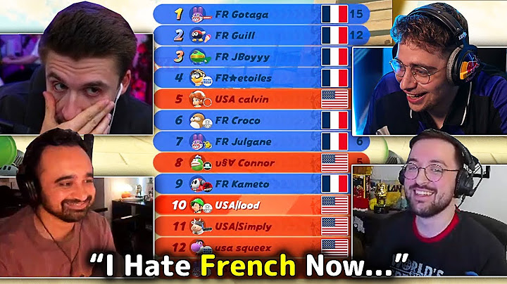 [2 Cams] Ludwig CRASHES OUT in Team USA VS. Team France Mario Kart World 8V8 Tournament