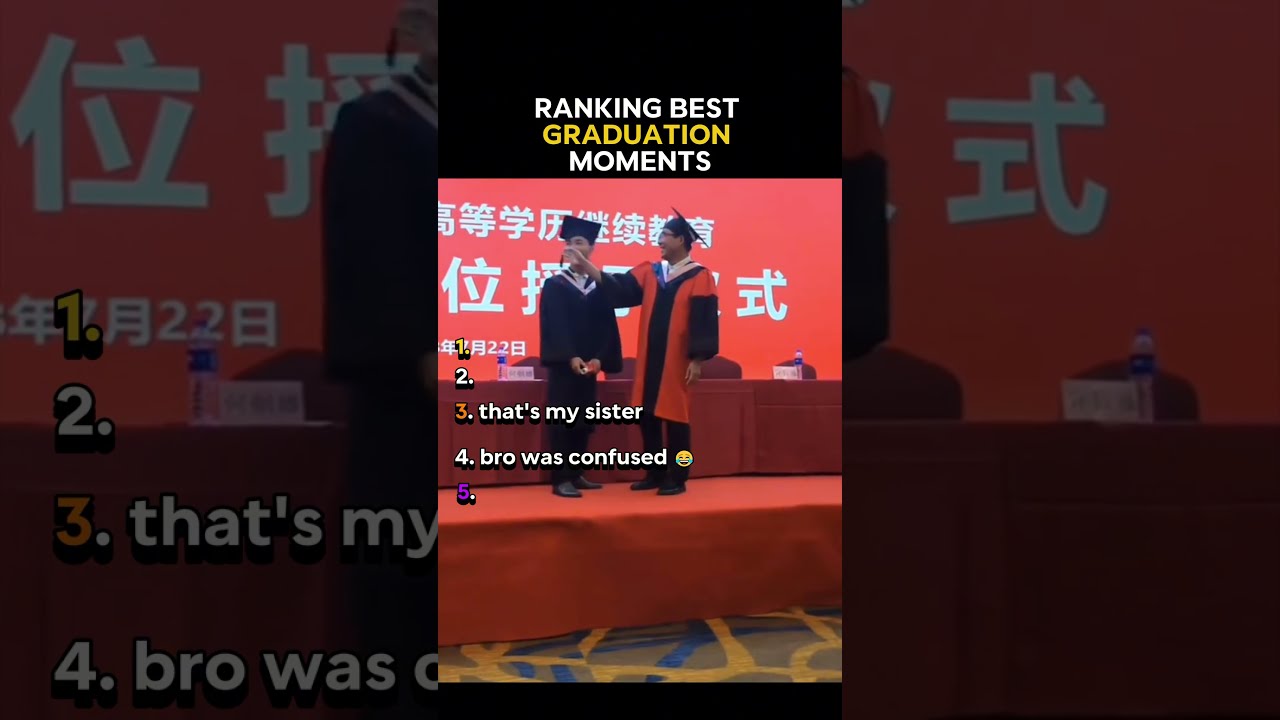 Ranking BEST Graduation Moments Shorts