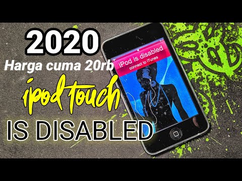 IPOD IS DISABLED |Tutorial restore ipsw ipod touch