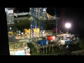 Time-lapse at Olmsted Locks and Dam - Tremie concrete night day