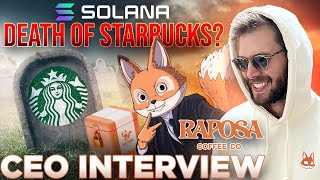 Starbucks Killer on Solana?🔥Raposa Coffee CEO Interview☕