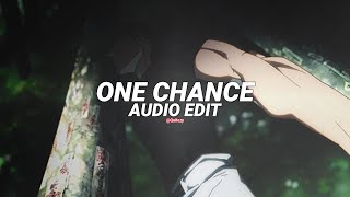 One Chance (Slowed + Reverb) - Interworld X Moondeity [Edit Audio]