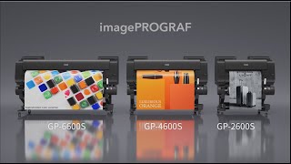 Canon new imagePROGRAF GP (7-colour) series - Precision palette crafting brilliance