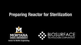 Chapter 08 Preparing Reactor for Sterilization