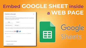 How to embed google sheet inside HTML web page | embedded sheet to web app by iframe