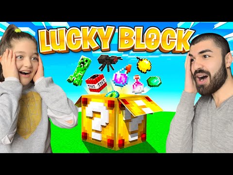 LUCKY BLOCK ანამარიასთან ერთად!! / Minecraft