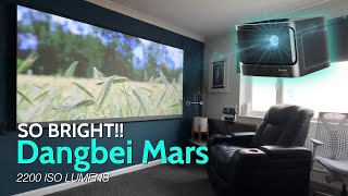 Dangbei Mars Laser Projector | The Brightness is Incredible!