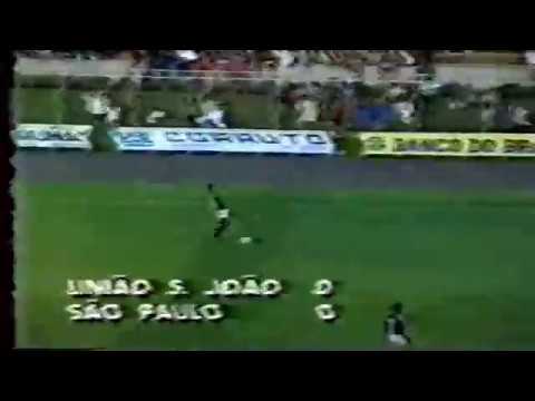 União São João 0 x 0 São Paulo - Paulista A-1 1990