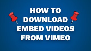 How To Download Embed Videos From Vimeo 2023 (No Software) screenshot 3