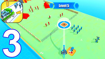 Army And Honor - Gameplay Walkthrough Part 3 Stickman Army & Farm Commander (iOS, Android)