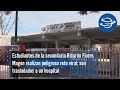 Estudiantes de la secundaria Ricardo Flores Magón realizan peligroso reto viral; paran a un hospital