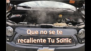 Como funciona el sistema de refrigeración Sonic Cruze, Tracker, Refrigerante y deposito de expansión