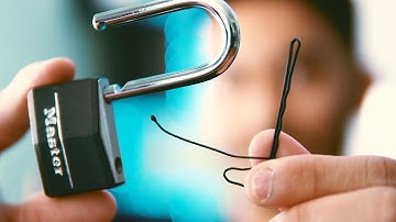 Learning to Pick a Lock with Bobby Pins