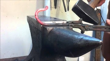 How to hand forge a Coat Hook