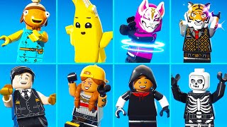 Fortnite Lego Skins Doing Best Dances &amp; Emotes