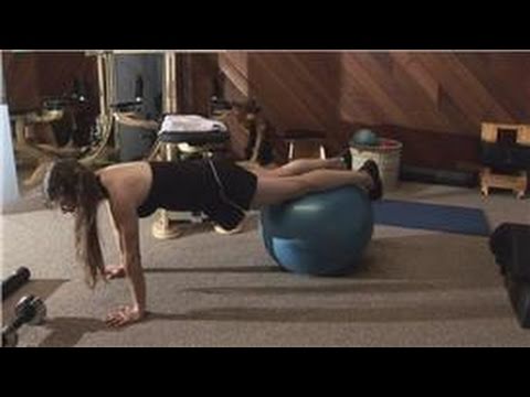 Personal Fitness : Lower Abdominal Ball Exercises