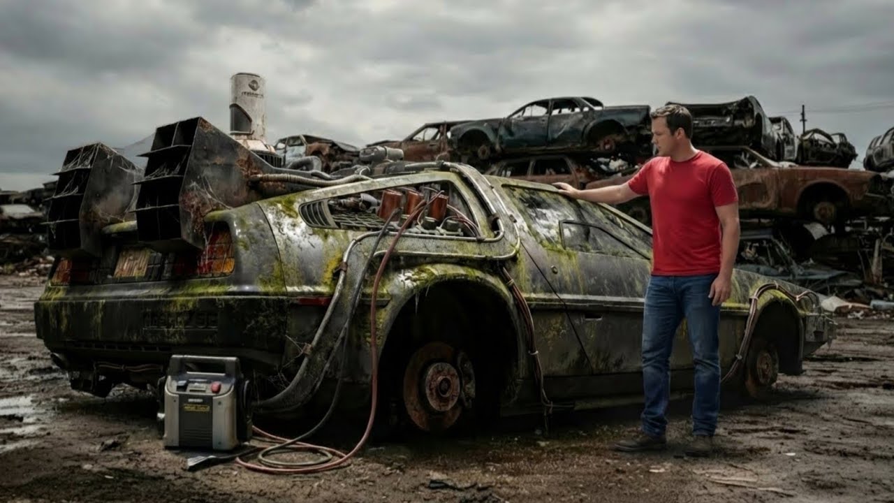 ASMR Car Restoration! DeLorean DMC-12 Time Machine Full Restoration