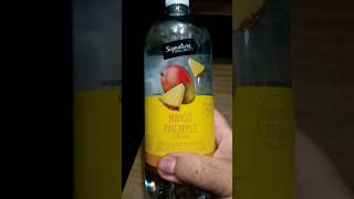 Mango Pineapple sparkling sodee water by Signature Select [] A KILR Taste Test