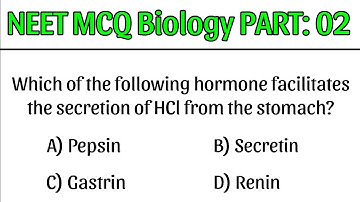 NEET MCQ Biology | Neet Practice Questions