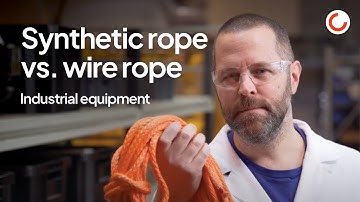 Testing Konecranes Synthetic Rope: Synthetic vs Wire Rope