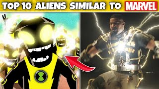 Top 10 ben 10 aliens Similar to MARVEL characters | Fan 10k