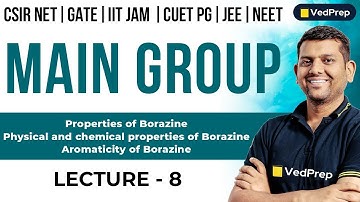 Main Group IIT JAM | Main Group Elements Chemistry CSIR NET | Lec-8 |New Syllabus|GATE||Chem Academy