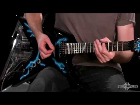 Dean Razorback DB Floyd Rose Electric Guitar, Lightning | Demonstration -  YouTube