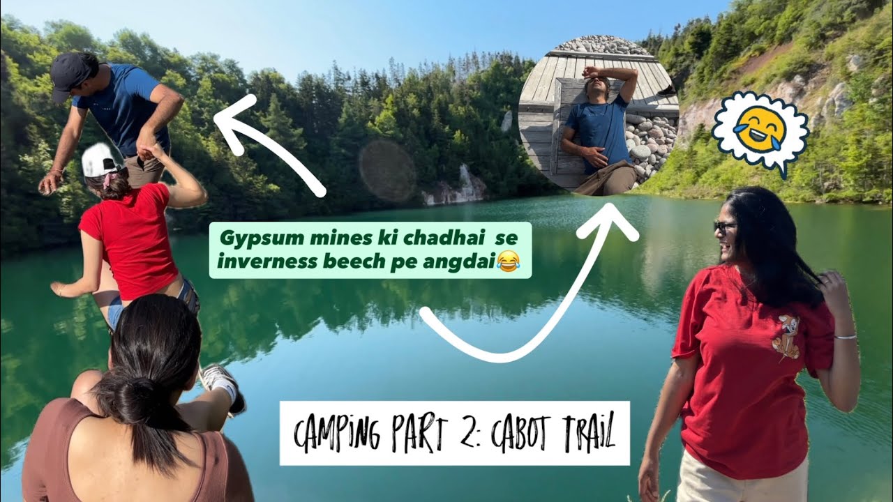 Camping Part 2 | Gypsum Mine Trail | Inverness beach | Meat Cove | Private Campgrounds | Cabot Trail