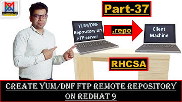 How to Create YUM/DNF FTP Remote Repository on REDHAT 9 | FTP Server | part-37 | RHCSA | RH-124