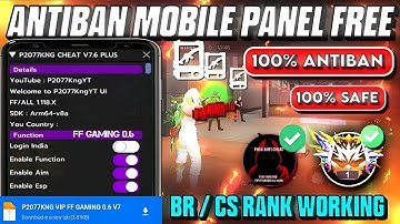 P2077KNG CHEAT V7.6 | ALL SERVER WORKING | OB51 UPDATE CS | BR RANK WARKING MOD MENU 100% SAFE V50