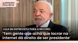 Lula says politicians have 'gotten worse' and that he 'misses' running against the PSDB