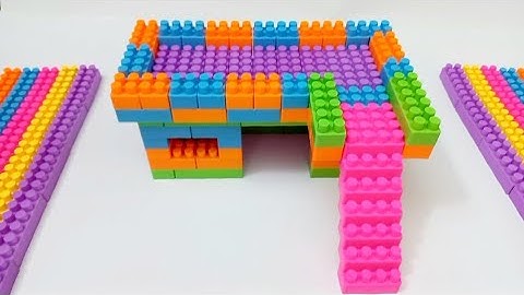 Satisfying DIY House ASMR/ Building Blocks/ Lego Building Fun/Block Game #buildingblocks #lego #asmr