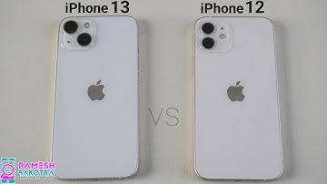 Apple iPhone 13 vs iPhone 12 SpeedTest and Camera Comparison