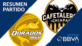 Resumen y Goles | Dorados vs Cafetaleros | Ascenso BBVA MX - Apertura 2019  - Jornada 7